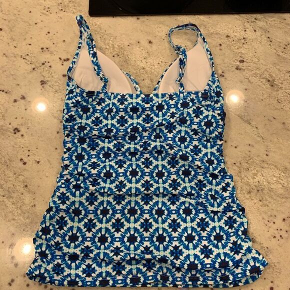 Athleta Aqualuxe Tankini Top sz XS NWOT - Picture 4 of 5